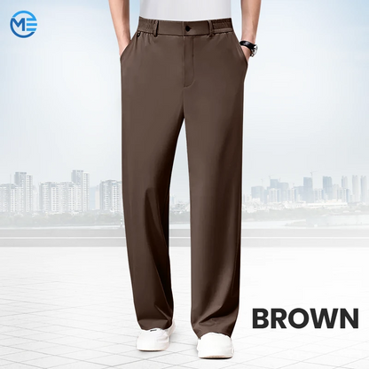 ModenEase - Ultra Comfort Ice Silk Flexible Casual Pants