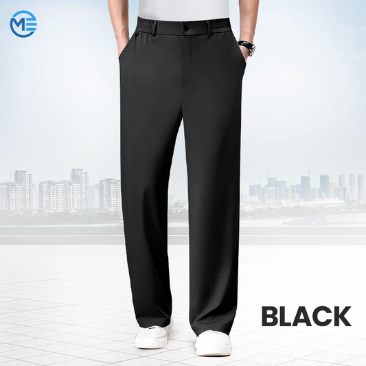 ModenEase - Ultra Comfort Ice Silk Flexible Casual Pants