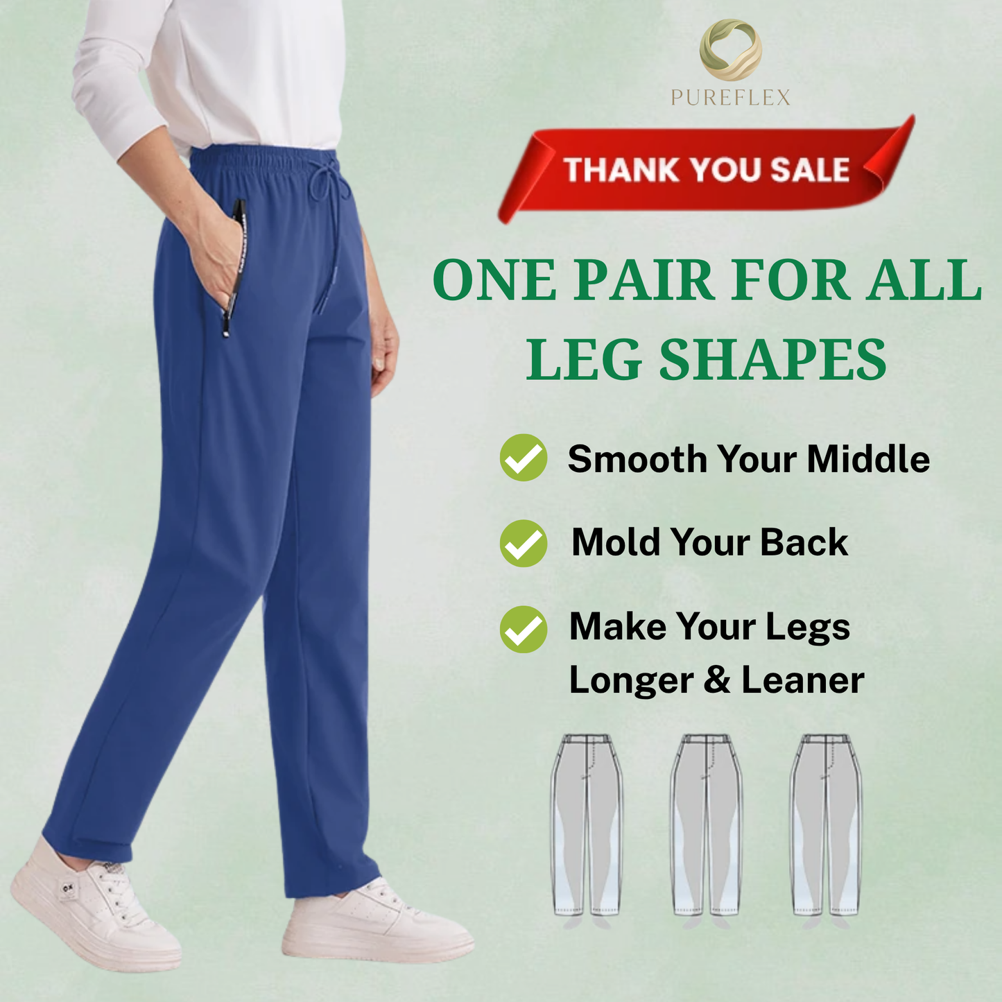 PUREFLEX- Ultra Stretch Breathable Casual Pants