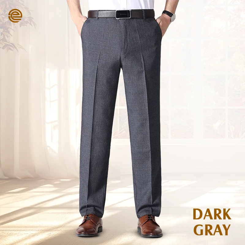 OldenEase - Men’s Pleated High-Waist Comfort Classic Pants