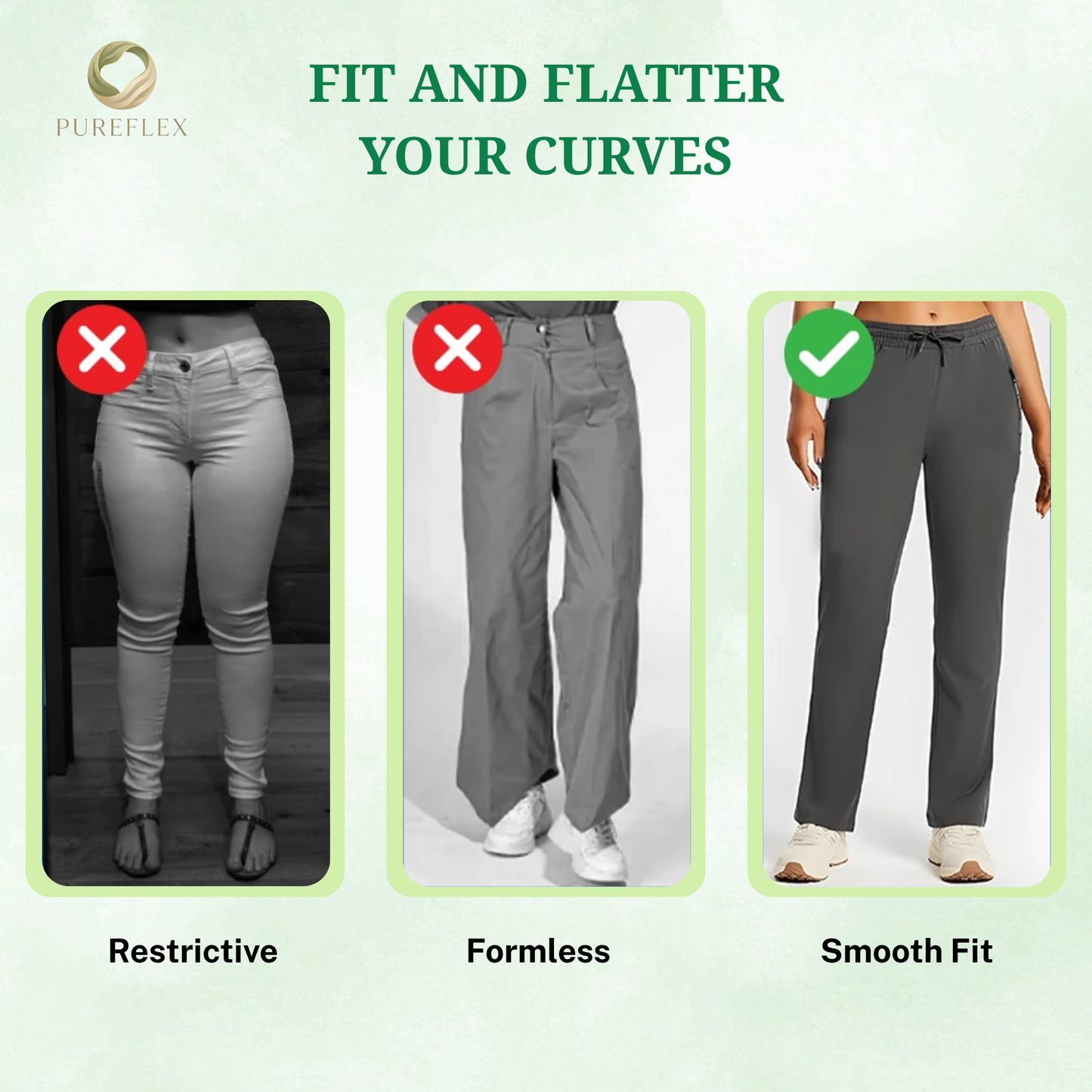 PUREFLEX- Ultra Stretch Breathable Casual Pants