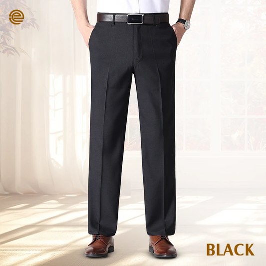 OldenEase - Men’s Pleated High-Waist Comfort Classic Pants